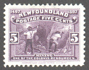 Newfoundland Scott 65 Mint VF - Click Image to Close